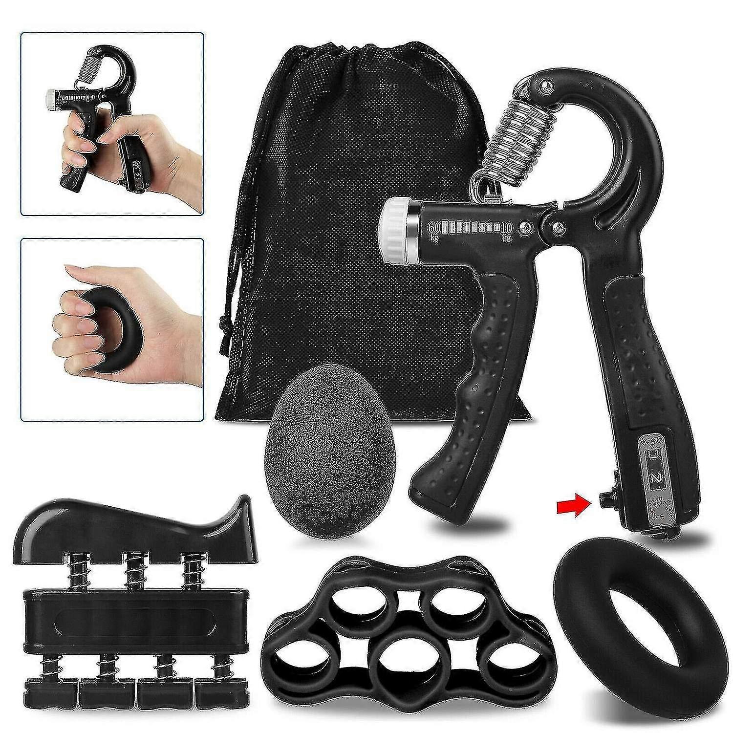 hand grip strengthener finger trainer