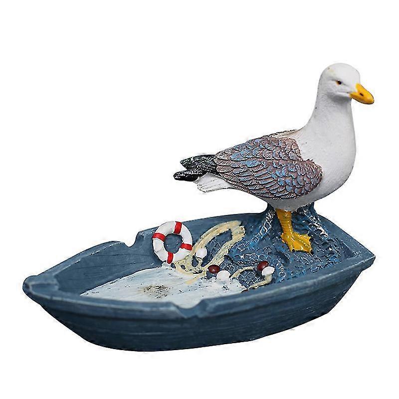 mediterranean style ashtray creative desktop ashtray resin ashtray decor