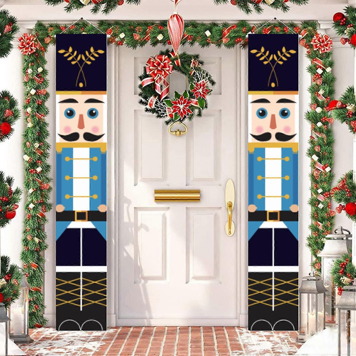 2024 Ny Jul Nøtteknekker Soldat Dørkoblinger Nøtteknekker Soldat Koblinger Jul Nøtteknekker Soldat Koblinger/3 Sett