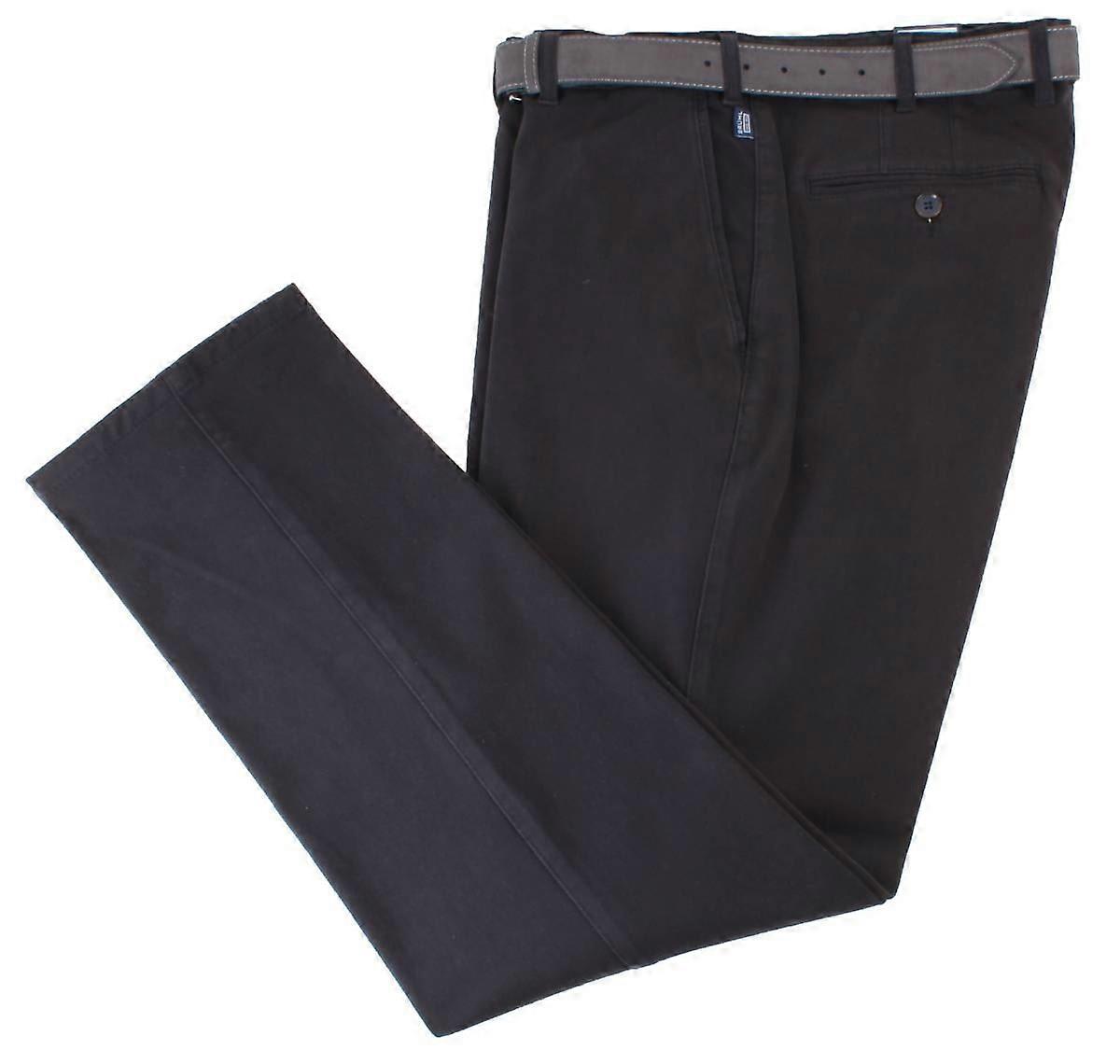 BRUHL Parma B Mover High Stretch Chinos - Marine Navy
