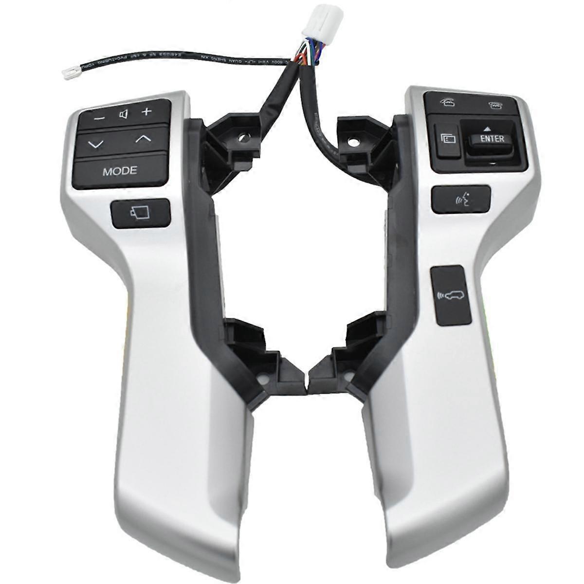 Car Multifunction Steering Wheel Switch Control Cruise Audio Button 84250-60180 for Prado Land Crui