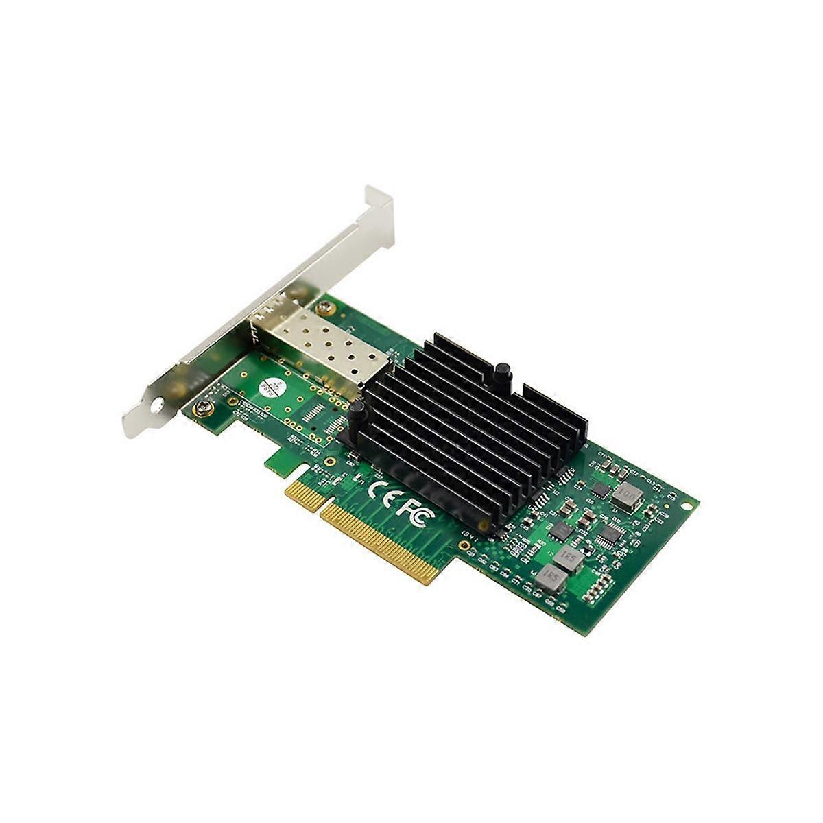 10G SFP+ Server Fiber Optic Network Card 82599EN Chip PCIE X4 Single Optical Port Network Card