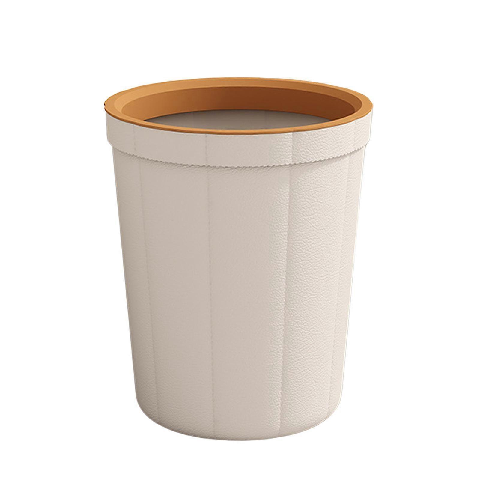 Garbage Bin With Pressure Ring Plastic Desktop Garbage Can With Pressure Ring Suitable For Most Trash Bag