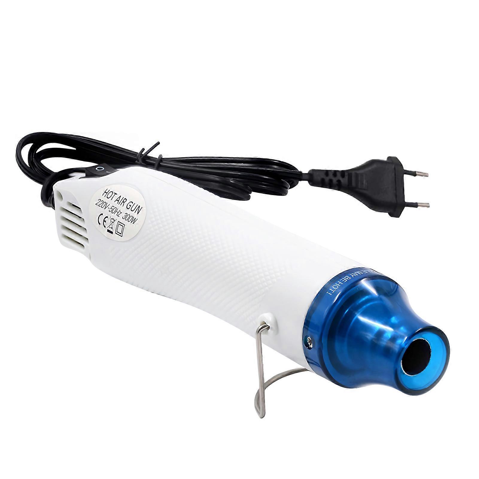 300W Hot Air Machine Portable Hot Air Gun Heating and Shaping Tool for Soft Clay Relief Powder Heat Shrinkable Sheet 220V EU Plug