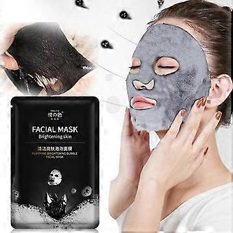 5Pcs Detoxifying Facial Bubble Mask Set Brightening Hydrating Foaming Blackheads Pores Cleansing