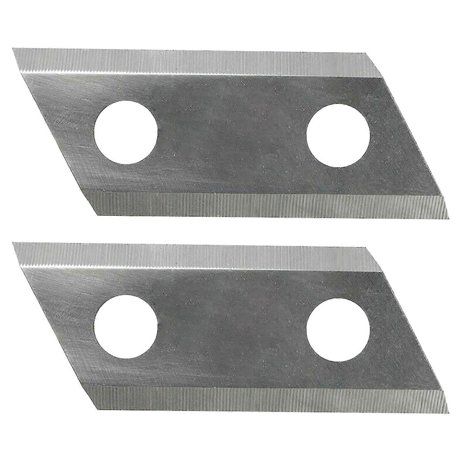 2pcs Garden Shredder Chipper Blade Tool Durable Double Sided Fit para