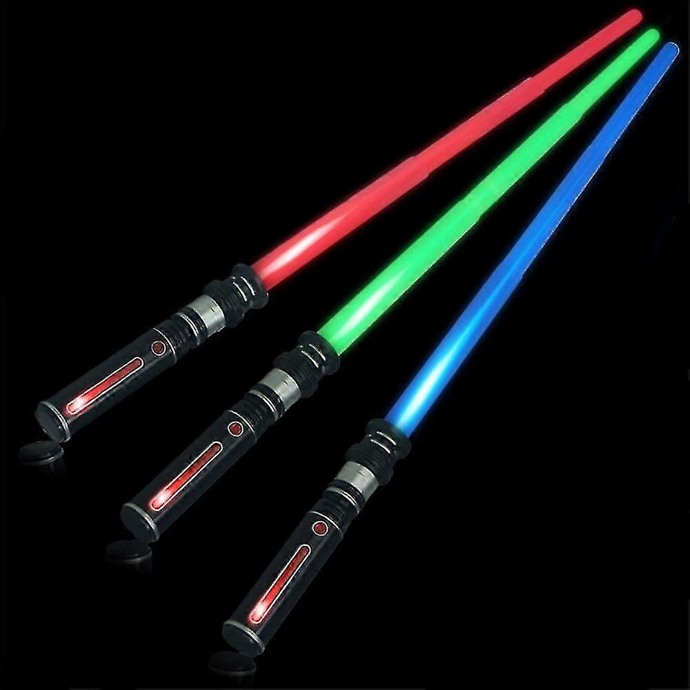 Light Up Saber Telescopic Extendable & Collapsable Laser Sword(red)-subaoe