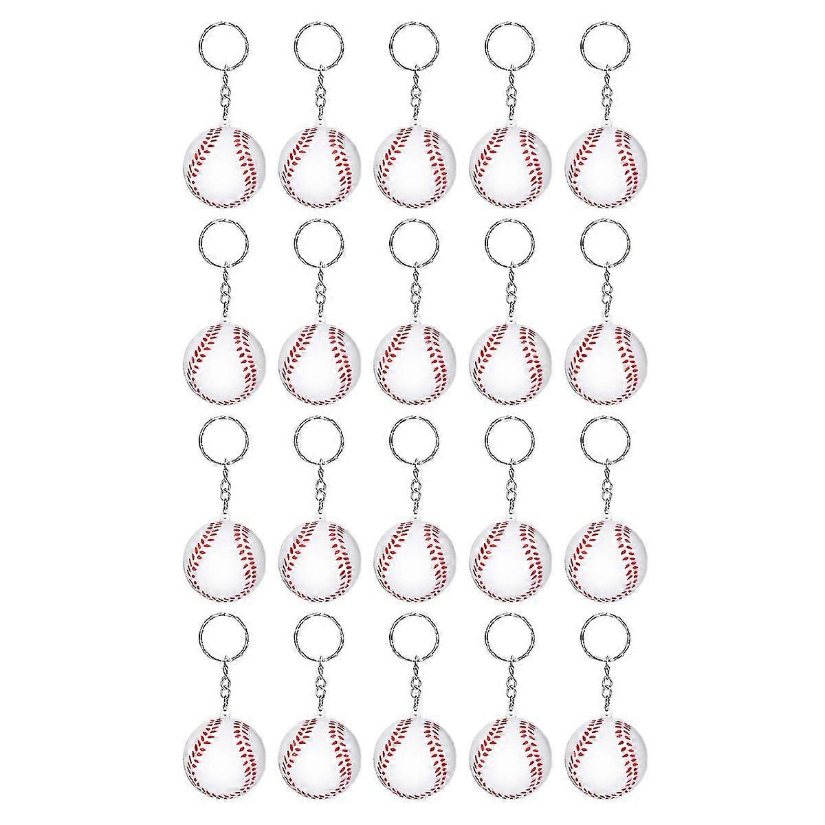 20 Pack Keychains For Favors, Reward, Bag Ers