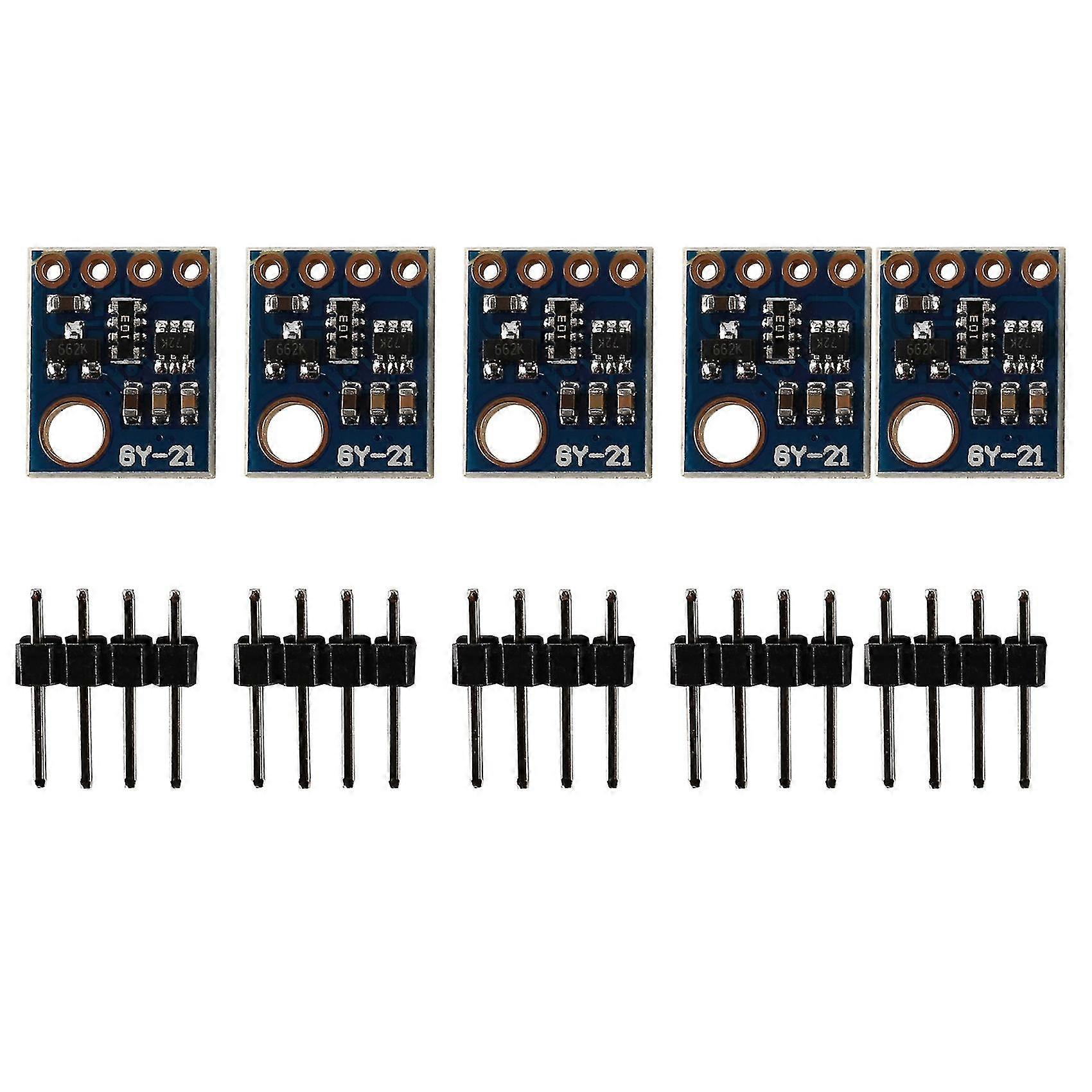 5pc Si7021 -21 Sht21 Htu21 Digital Humidity Temperature Sensor Module Replace Sht11 Sht15 For Low C