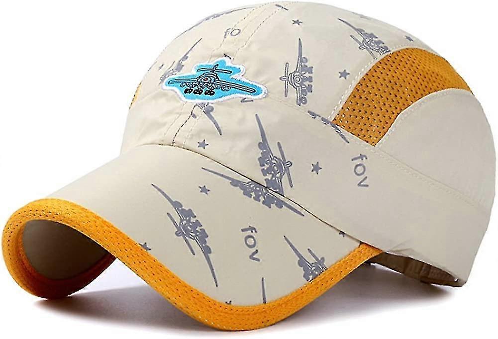 Kids Lightweight Quick Drying Sun Hat Airy Mesh Uv Protection Caps