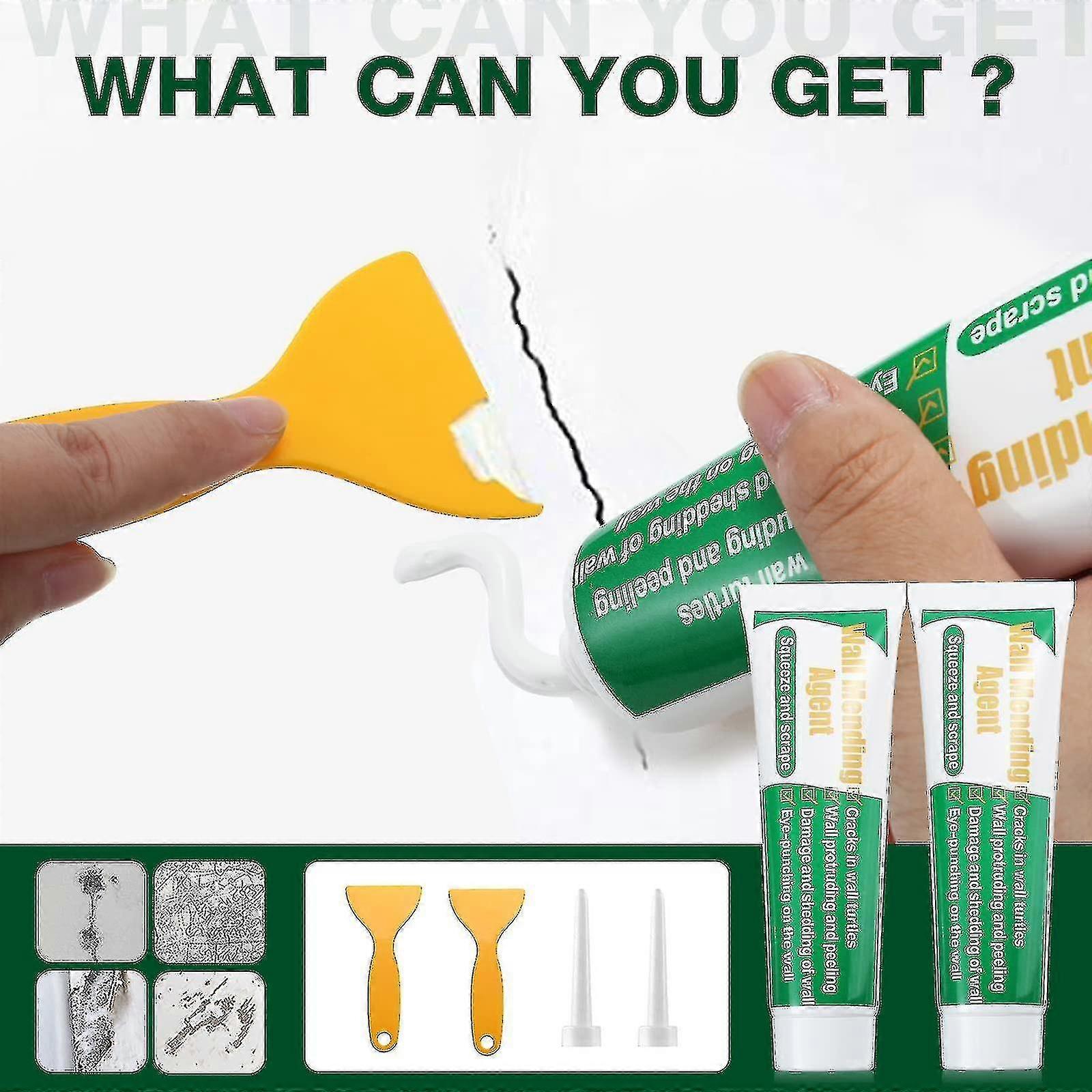 Drywall Repair Hole Filler Mend Patch Wall 2pcs Quick