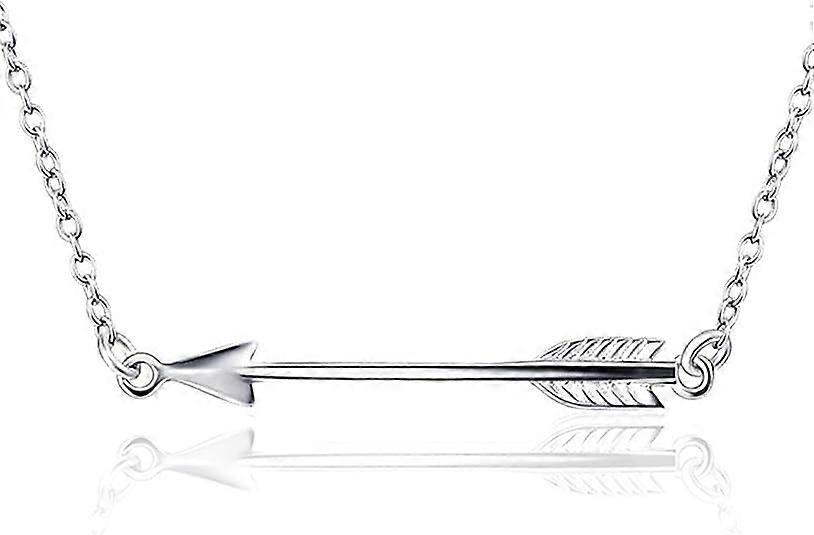 sterling silver side pendant necklace