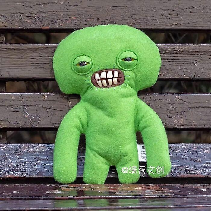 ファグラーモンスターぬいぐるみ面白い醜い歯のモンスターアニメフィギュアビッグトゥースカワイ人形コレクタブルモデルハロウィーンギフトキッドおもちゃ