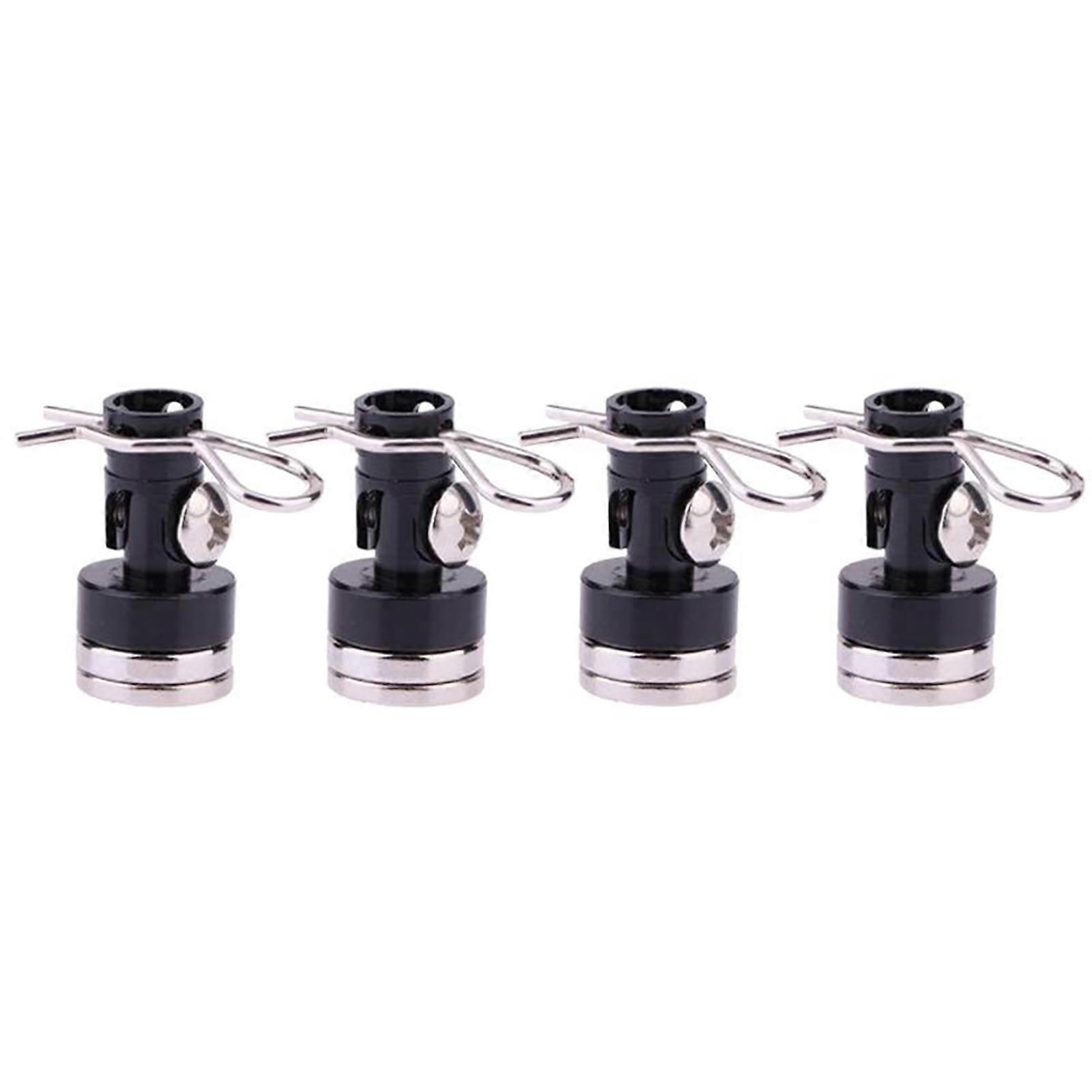 4Pcs Magnet Stealth Invisible Body Post Mount Shell for 1:10 Traxxas HSP RC Car