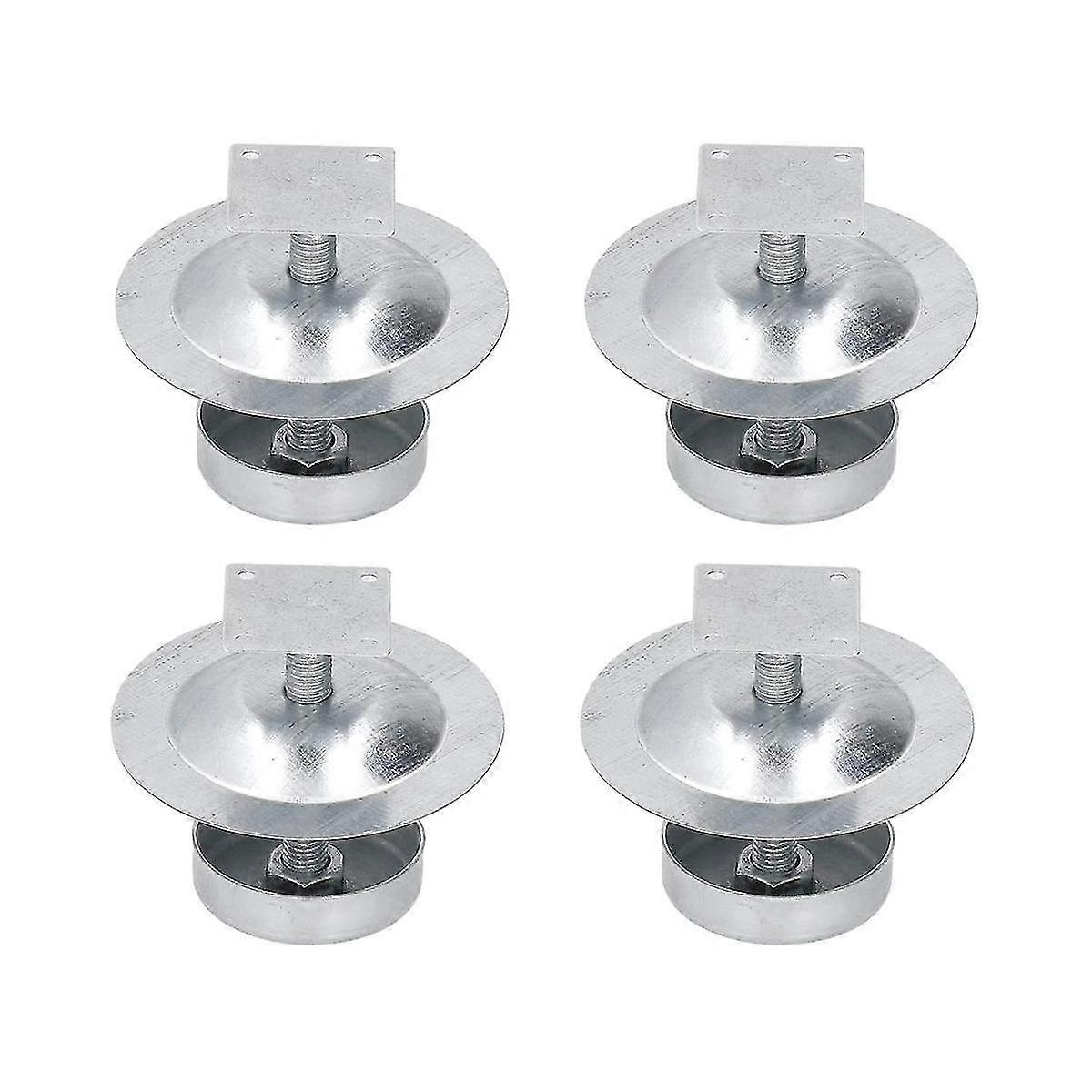 4db hangyabiztos kaptár láb rozsdamentes acél méhkas alap hangyabiztos eszköz méhkas állvány