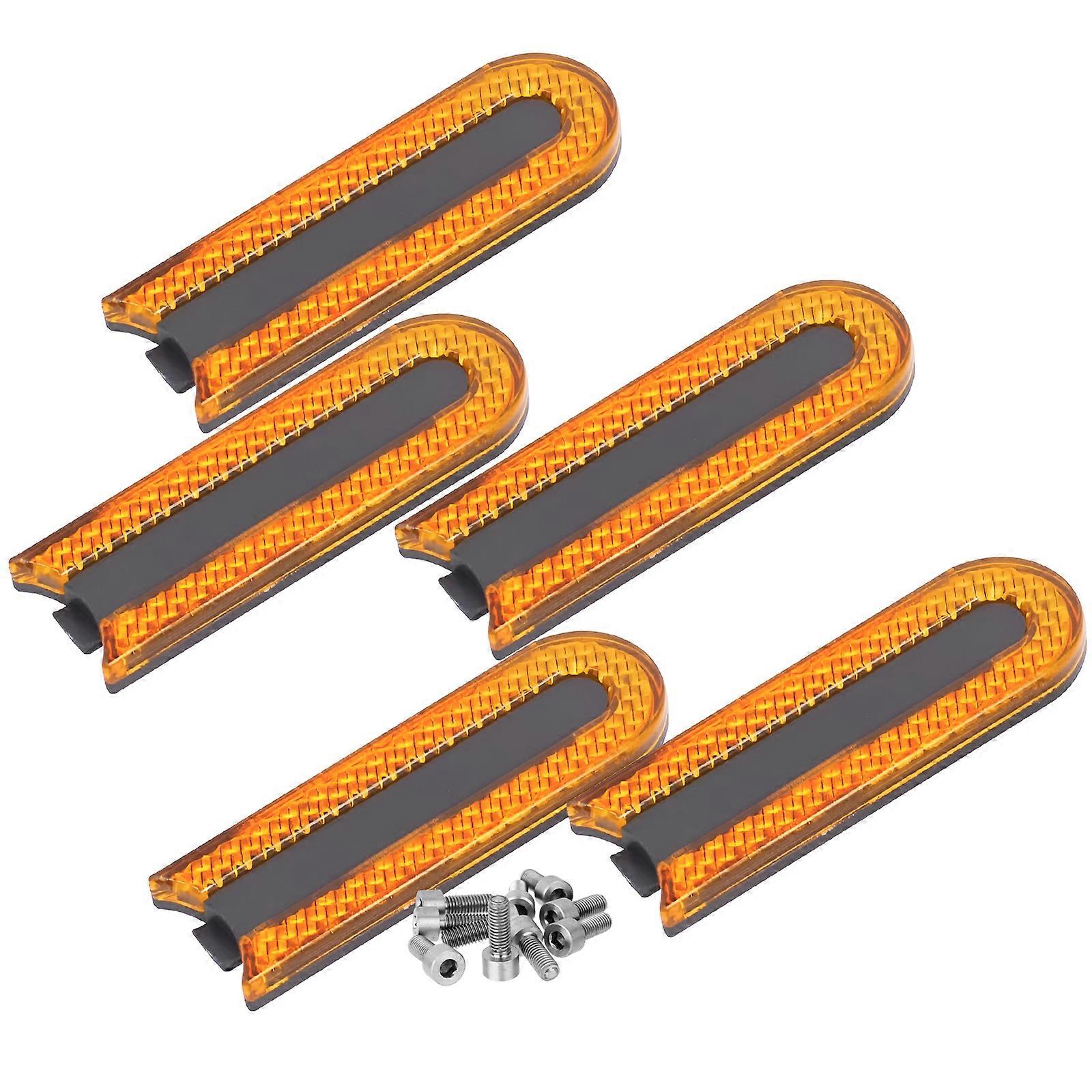 Set of 5 Motor Side Front Reflectors for Xiaomi Mi 3, Orange