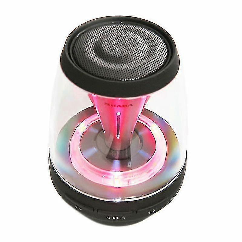 Shaba Vs-18 Bluetooth 4.2 Multi-function Portable Small Magic Lamp Colorful Wireless Bluetooth Speaker (black)