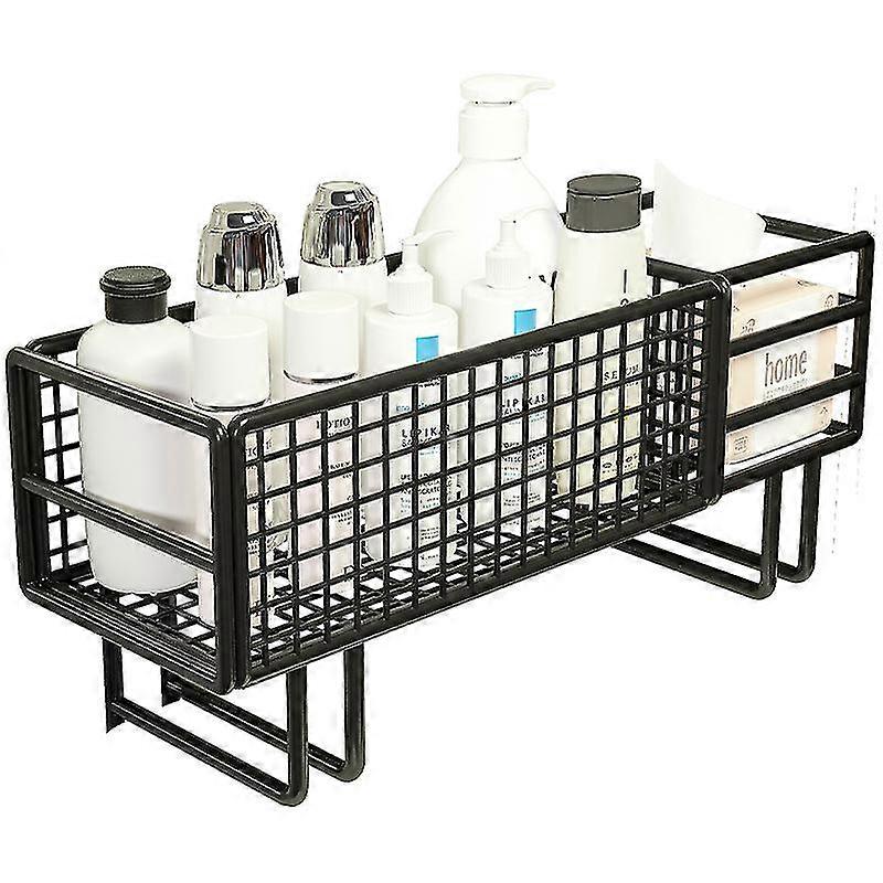 Multi-functional Storage Rack Without Hole Above The Toilet