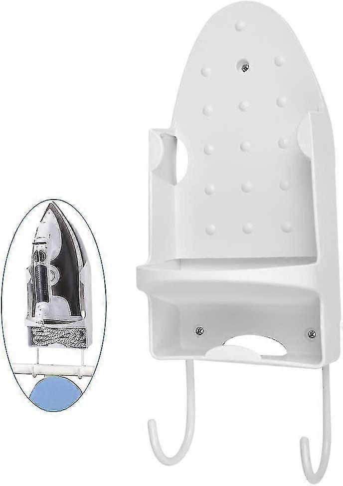 Wall Mounted Ironing Board Rack Electric Iron Holder Bath Shelf