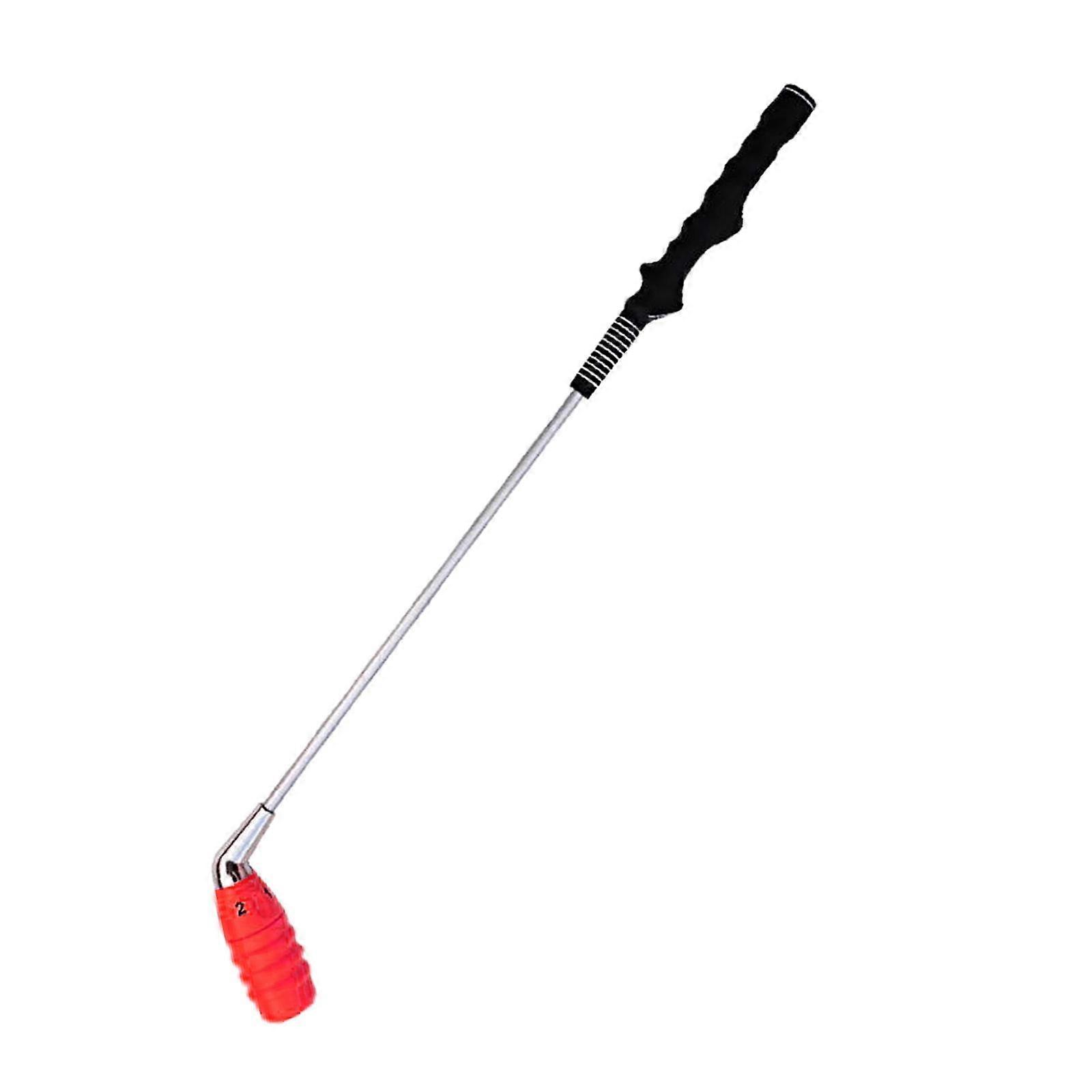 Golf Swing Trainer Tool Training Stick Beginner Practice Auxiliary Red