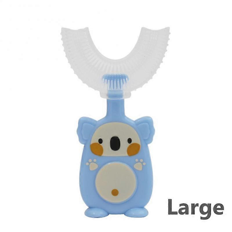Children 360 Degree U-shaped Tooth-brush Child Manual Toothbrush Teethers