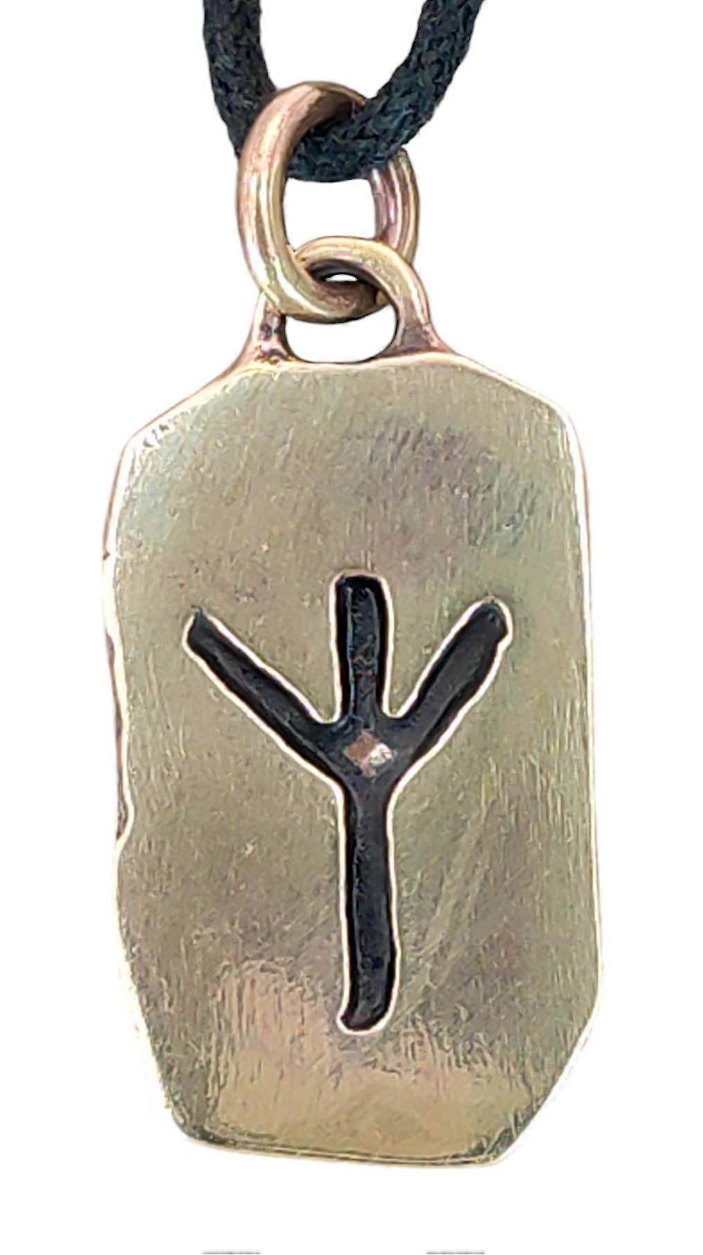 Pendant 101 Algiz - Bronze