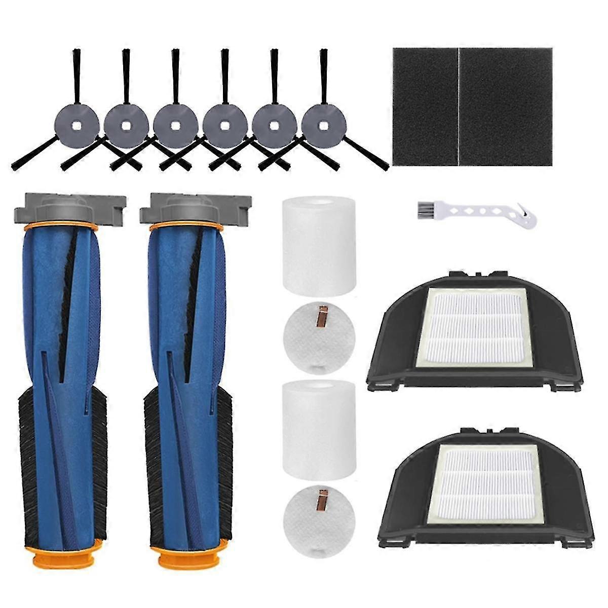 AV2310AE / RV2310AE ロボット掃除機用交換部品 メインサイドブラシ HEPAフィルター スポンジフィルター