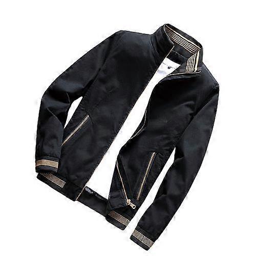 New men's high-quality casual autumn and winter style plush thickened zippered cotton jacket jacket brand jacket
