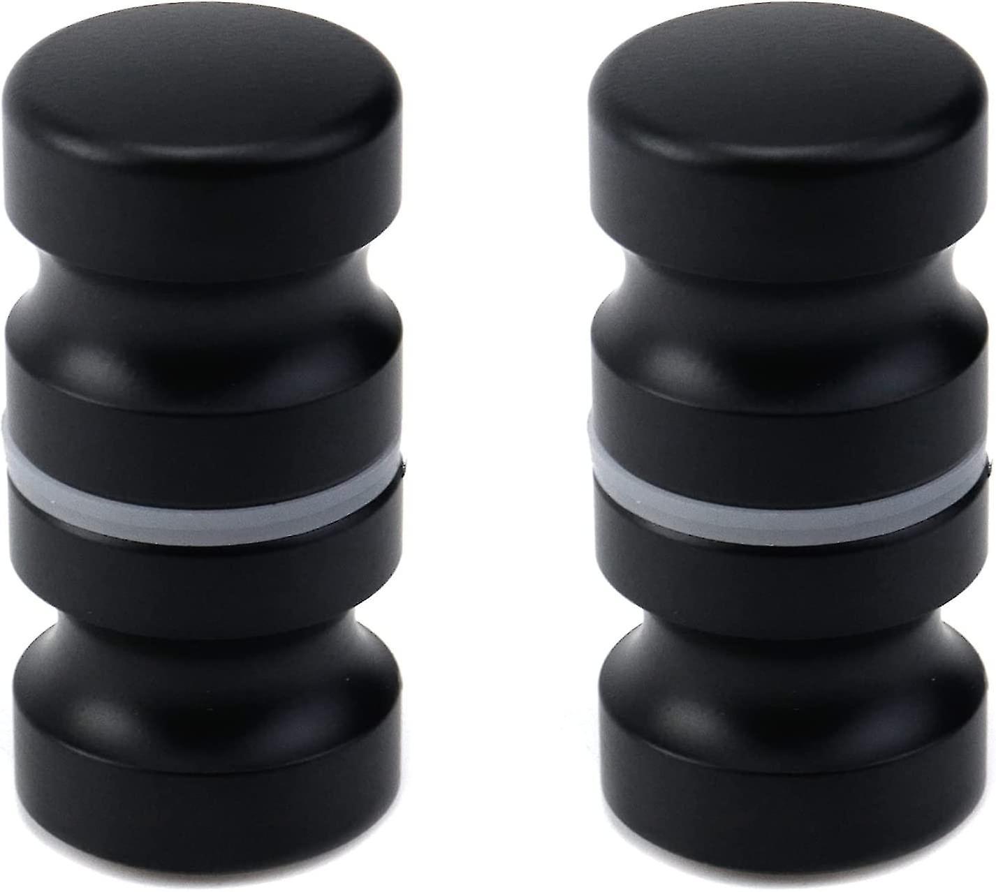 2pcs Black Bathroom Pull Handles, Shower Glass Door Knobs, Back To Back Shower Door Knobs6417242416768