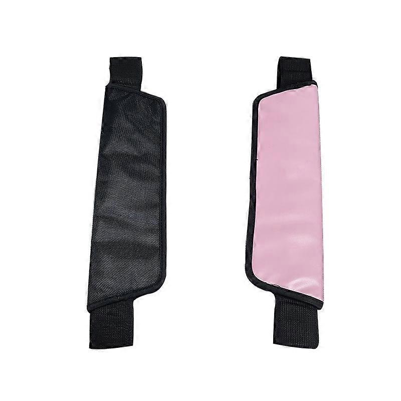 Hip Thrust Belt for Dumbbells Kettlebells,Great for Hip Thrusts,Squats,Lunges,Glute Bridges,Dips,Shoulder Exercise & Booty Workouts(2 pcs, black, pink
