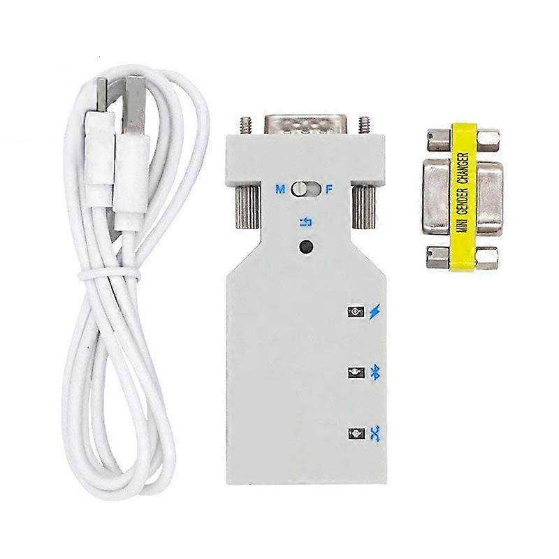 Bt578 V3 Type Rs232 Wireless Male And Female Master-slave Universal Serial Port Bluetooth Adapter Spp+ble Type-c Charging