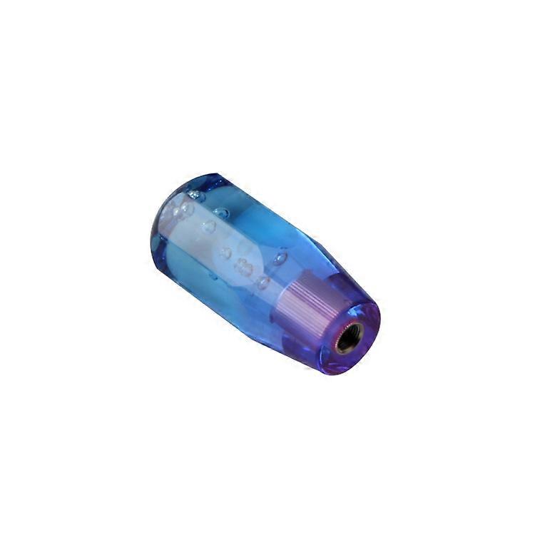 Car modification two-color crystal filing head blue purple acrylic Wave wand speed 20cm15cm10cm