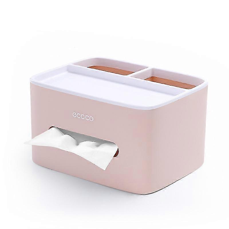 Multifunctional Tissue Box Cover Holder, Desk Storage Box