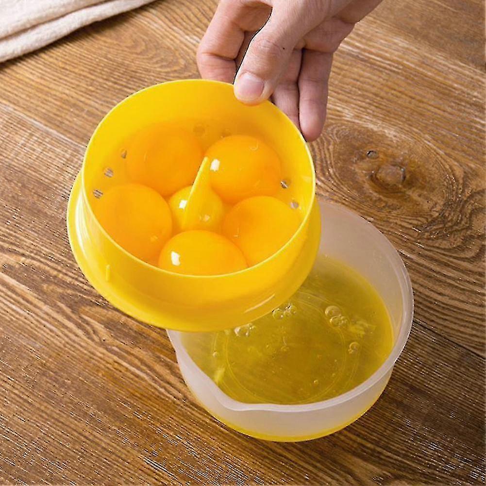 Egg Separator Egg White Yolk Separator Kitchen Egg Separation Tools Egg Divider Egg White Egg Yolk Filter Kitchen Gadget