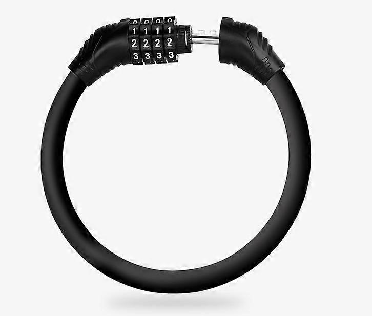 High-Quality Security Bike Lock - 4 Digit Resettable Combination Cable Lock for Bicycle