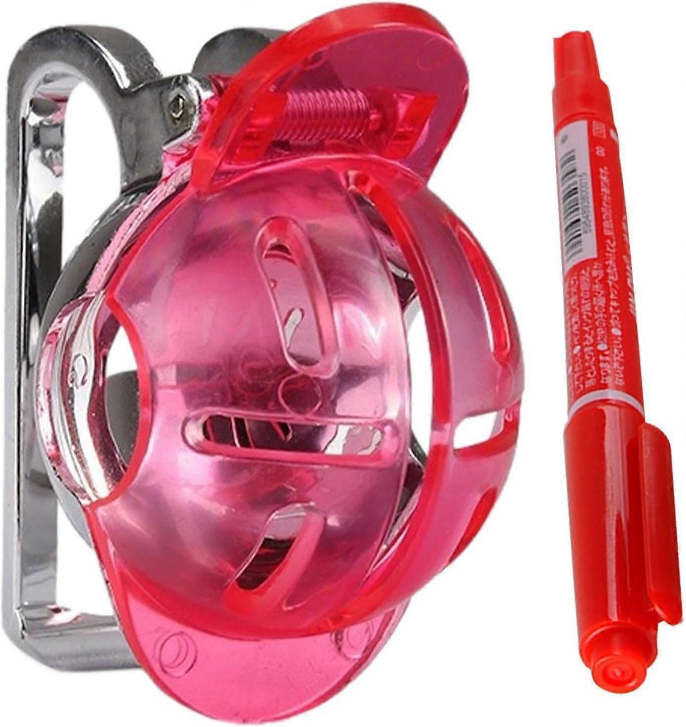 Line Alignment for Golf - Double-Sided Golf Ball Marker Tool for Better Alignment | Marker Stencil for Golf, Line Alignment for Golf with Line Drawing