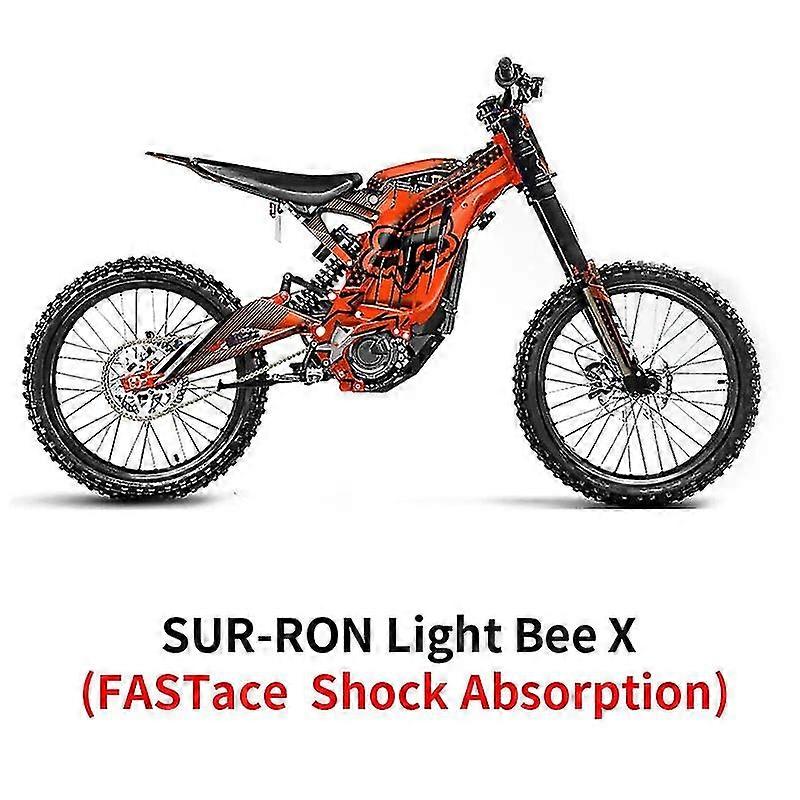 SurronカスタムステッカーライトビーX電動オフロードバイクダートバイク装飾粘着性防湿厚Sur-ron
