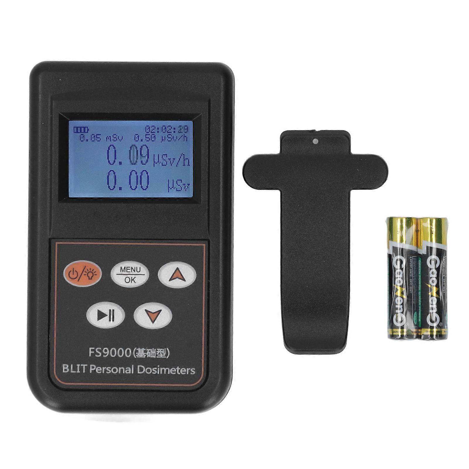 Rilevatore di radiazioni nucleari Geiger Counter X Rays Tester Radiantating Dose Alarm Dosimeter