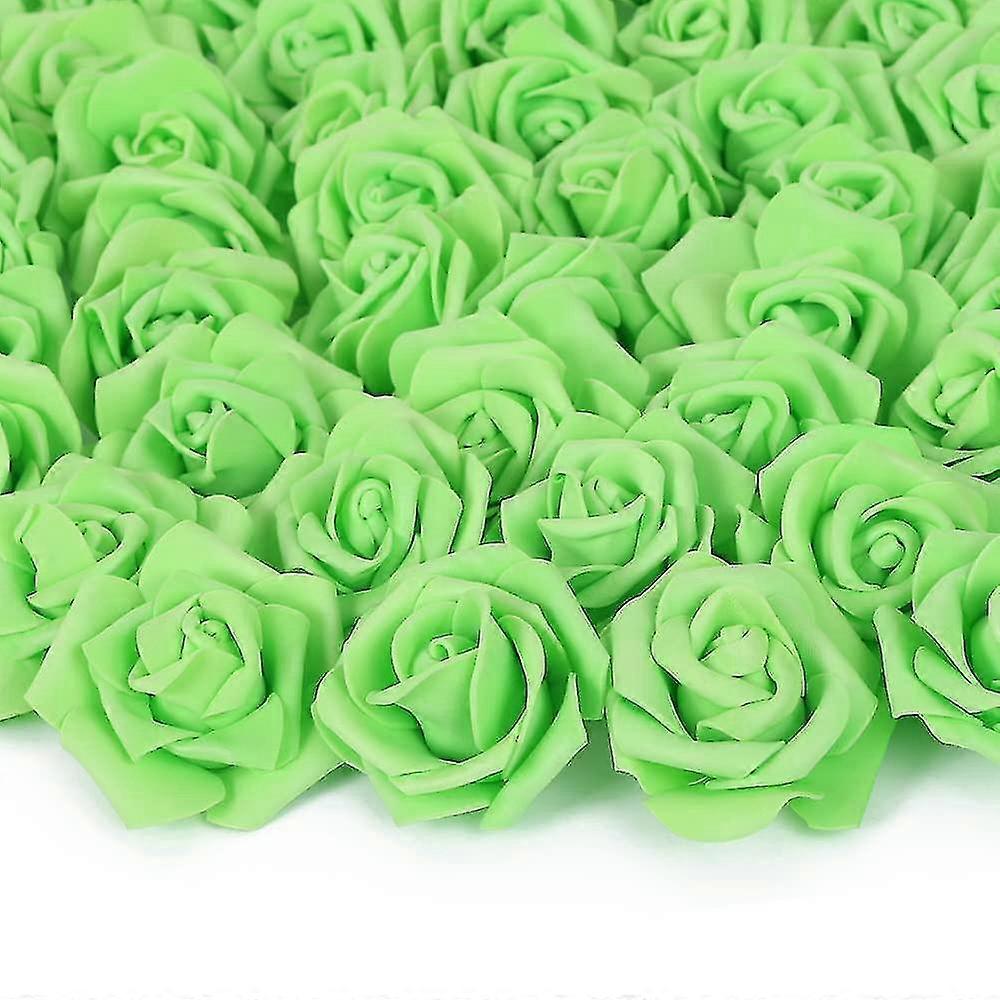 100pcs Artificial Rose Flower Heads, Foam Rose For Diy Wedding Bouquets Centerpieces Arrangements Party Home Decor