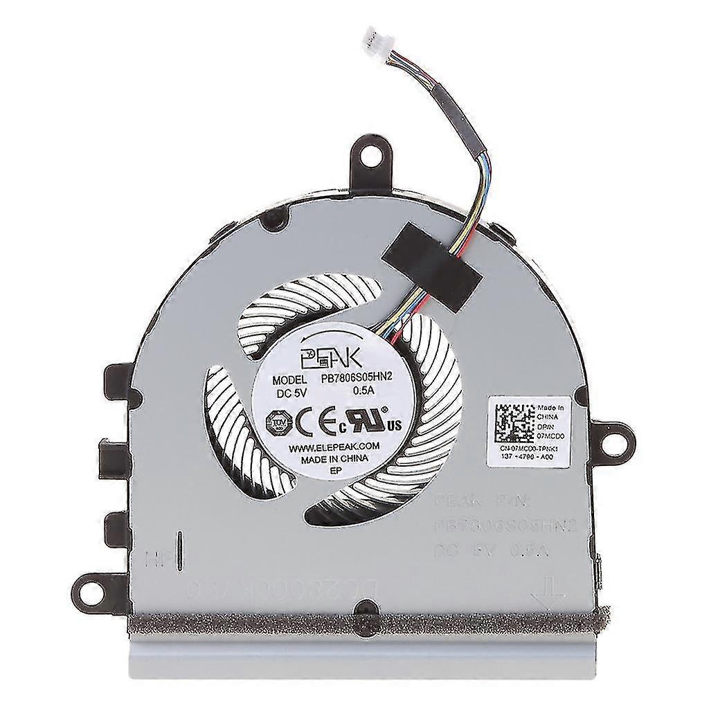 For Dell For Inspiron 5570 5575 Air Cooling Fan Cpu Laptop Heatsink Computer Coo