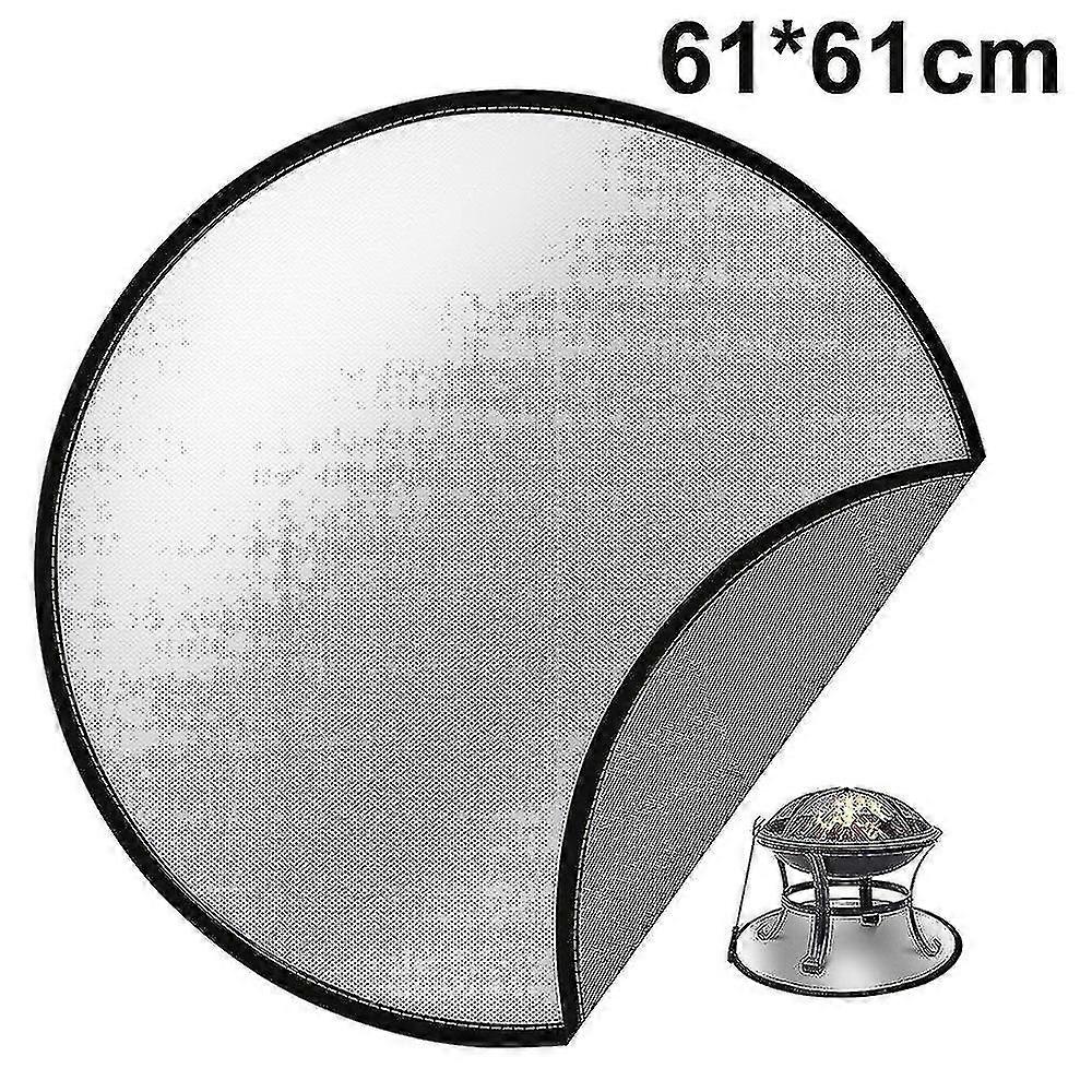 Fire Pit Mat, Round Fireproof Mat For Fireplace,24*24 Inch