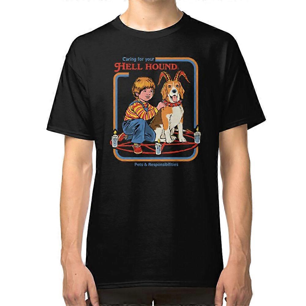 Cuidando da sua camiseta do Hell Hound