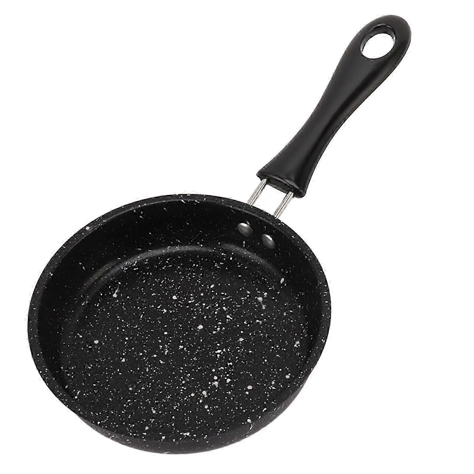 Stainless Steel Frying Pan with Ergonomic Handle for Even Cooking Ideal for Bacon Steak and Onions 4.7in