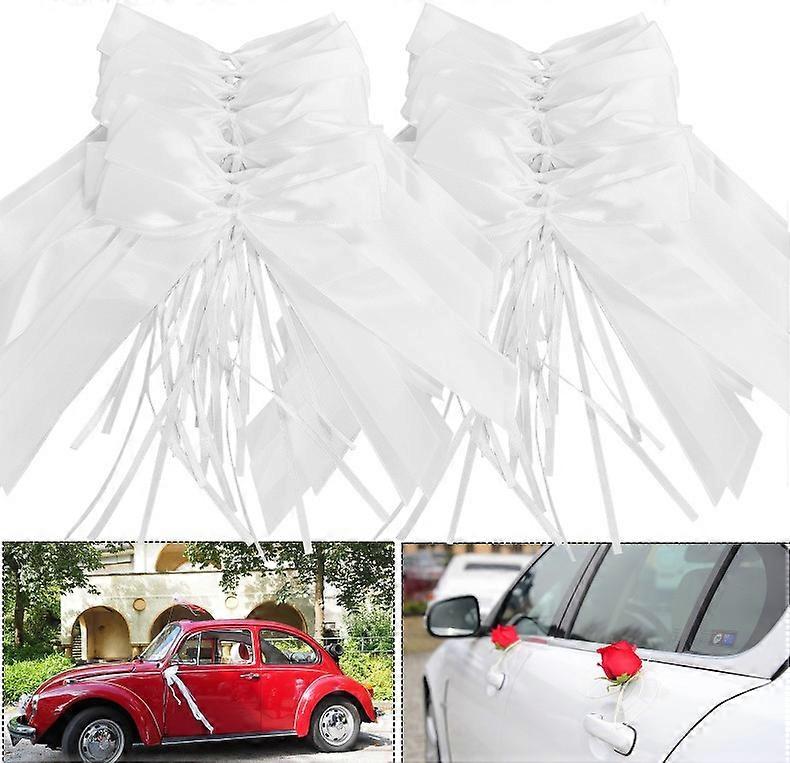 Dcoration Mariage Voiture Invits Noeudnull