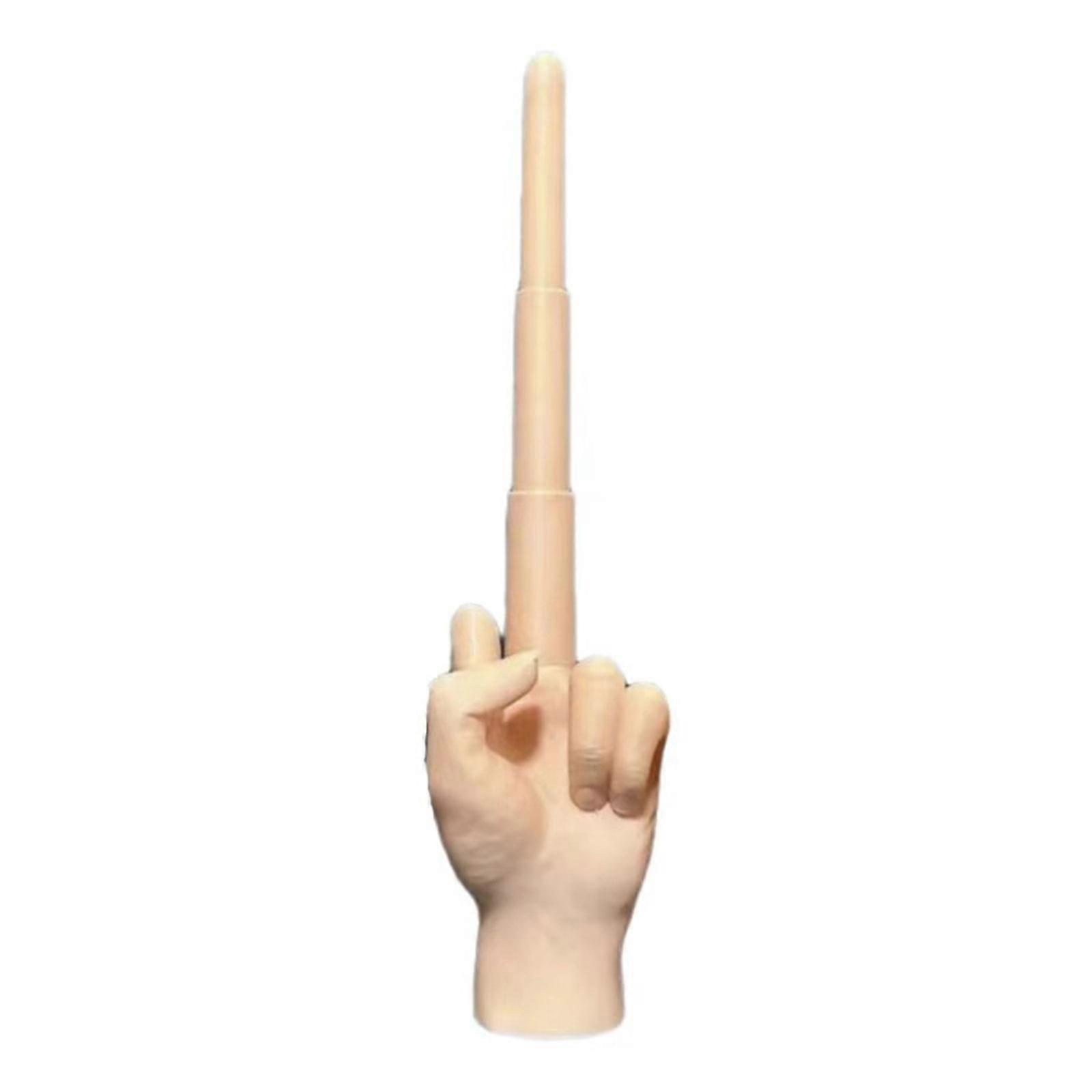 3D uttrekkbar langfinger, morsomme uttrekkbare langfingerleker, personlige fingergaver