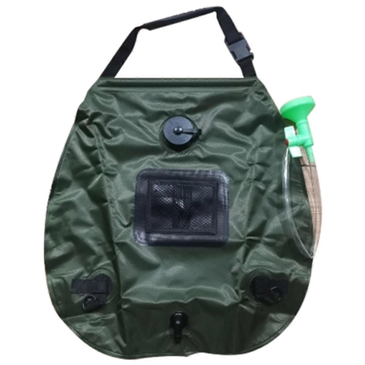 Solar Powered Portable Shower Pack,Solar Heated Camping Showers Pack with Shower ,Compact ,for Camping