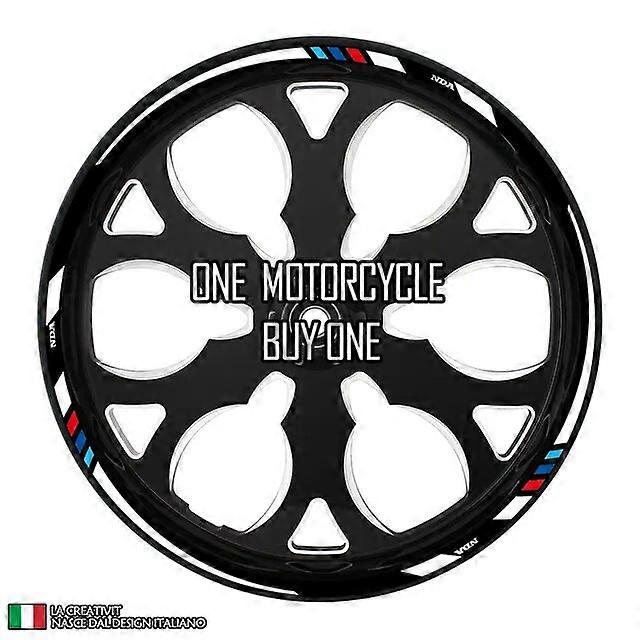 Reflective Motorcycle Accessories Wheel Sticker Inside of Hub Decals Rim Stripe Tape For HONDA CBR 400 600 650 1000 1100RR 250RVehicle Wraps