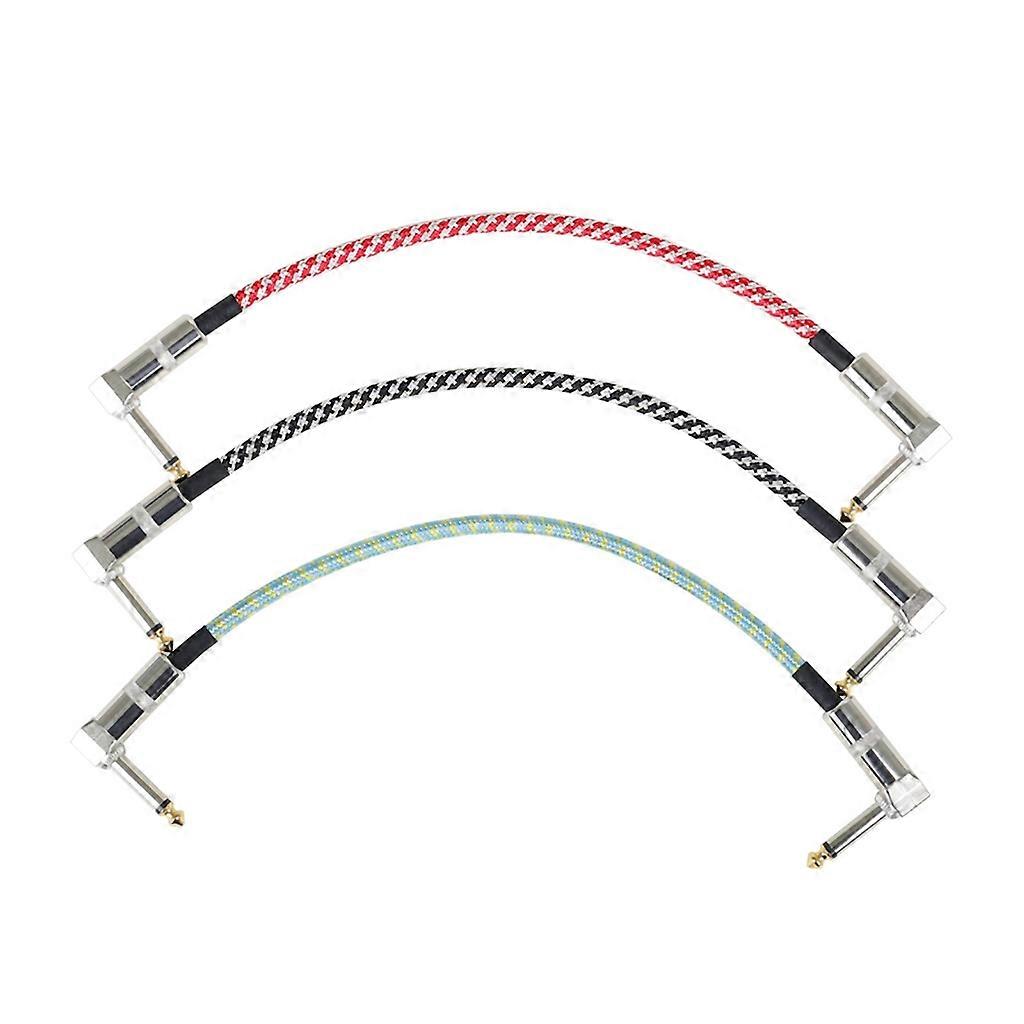 Low Noise Good Quality Guitar Patch Cable Plug Right Angle Guitar Patch Cables