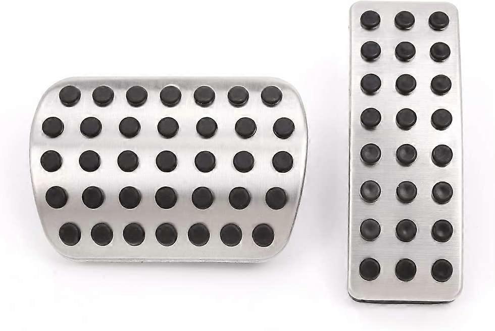 Set of 2 Stainless Steel Brake Pedals for Car A-Class W176 B-Class W246 CLA C117 GLS GLE W166 ML R Class W251