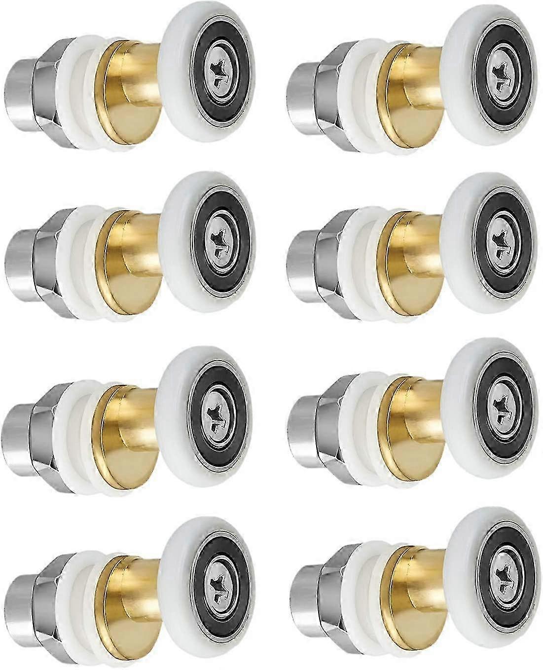 Shower Door - Roller Caster Wheel Sliding Rollers Door Roller Replacement Wheel 8pcs 20mm